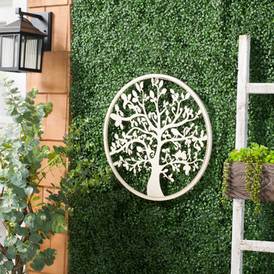 Akhai Iron Plants & Flowers Wall Decor