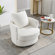 Latitude Run® Yelina Upholstered Swivel Barrel Chair & Reviews | Wayfair