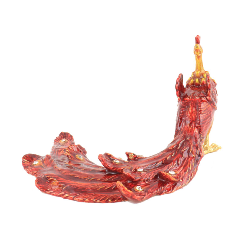 Statue Bejeweled Rising Phoenix