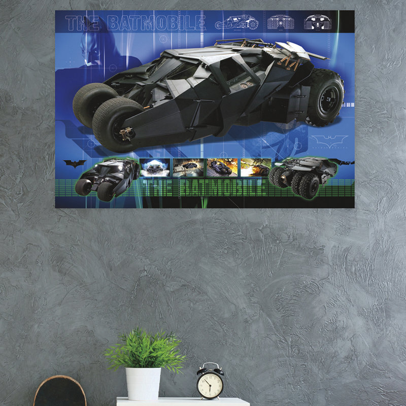 Batman-impression sur papier mobile