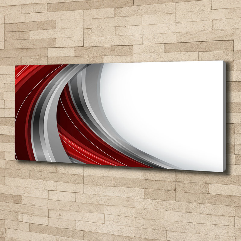 Waves Background - Wrapped Canvas Print