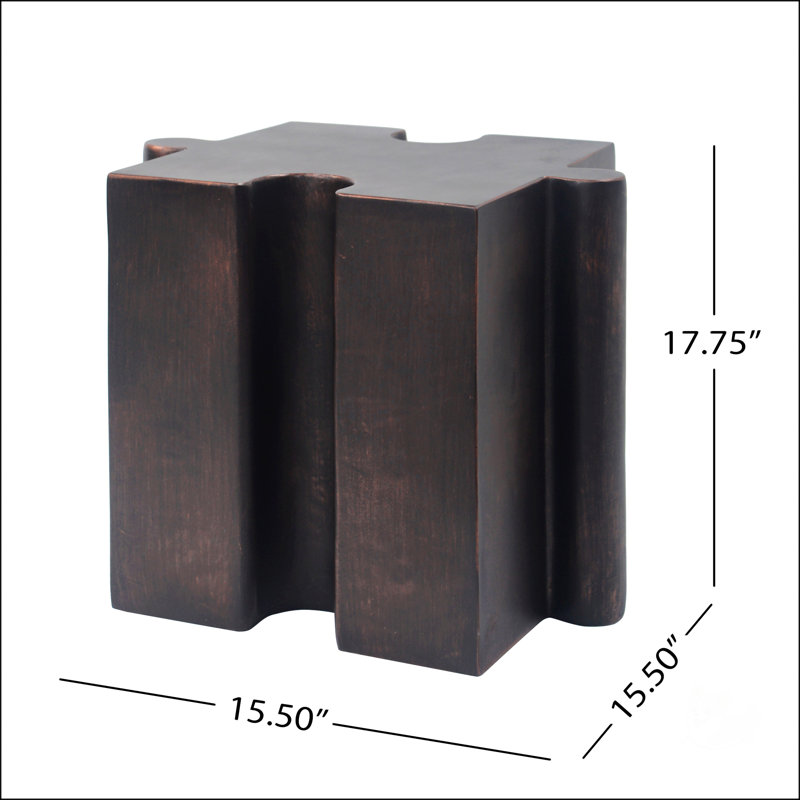 Ensemble de table de casse-tête artistique, tables d'appoint modulaires MGO avec conception emboîtable pour une utilisation intérieure et extérieure
