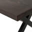 Outdoor Aluminum Dining Table With Steel Frame