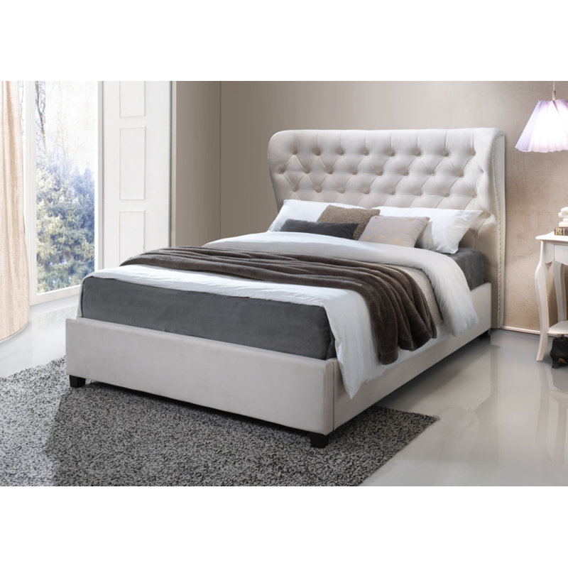 Arik Upholstered Ottoman Storage Bed, Double (4'6)