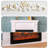 Darby Home Co 39.37 " W White Electric Fireplace