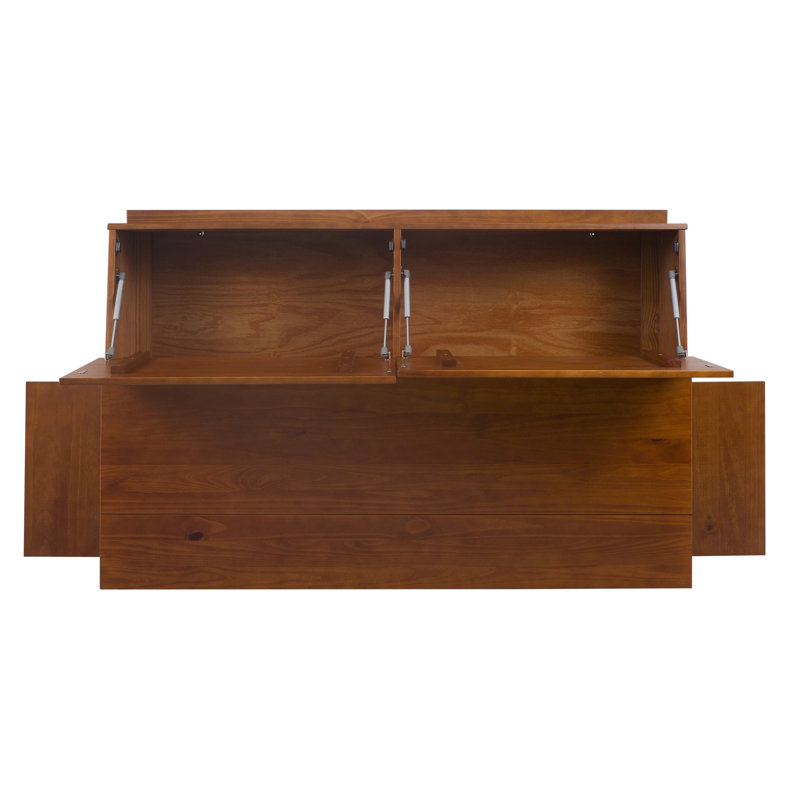 Enosburg Solid Wood Headboard, 205cm, Caramel