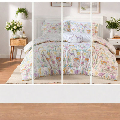 Reversible Bedding Sets, Cotton Full Queen Floral Comforter For Kids Home