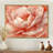 Blushing Pink Peony Bloom - Peonies Large Wall Art-460584012-460584889