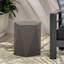 Table d'appoint en béton légère avec attrait moderne, forme pentagonale, 16,28 po x 16,28 po x 17,68 po, sans assemblage, table sauge grise, 16 x 16 x 18, assemblage requis, puce