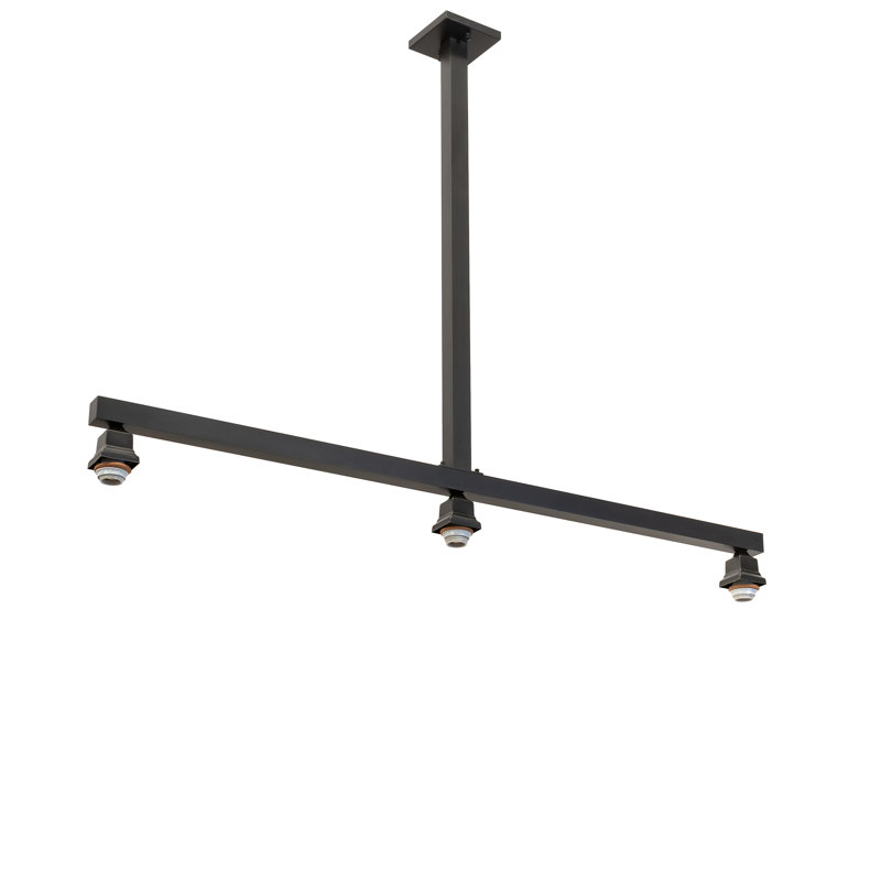 Finkel 3 - Light Pendant, 46" H x 62" W x 12.75" D, Craftsman Brown