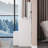 Versatile Bedside Cabinet with Advanced LED Mirror and Abundant Storage-1065452921