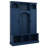 Hall Tree With Bench And Shoe Storage, Hall Tree With Adjustable Shelves, Arched Storage Bench With Cabinets, 7 Hooks-1654547610