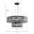 Craggie 12 - Light Crystal Tiered Chandelier-1188899010