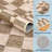 Checkered Rug for Living Room Washable Bedroom Rugs Non Slip Back Modern Classic Area Rug for Kids Boys Bedroom Home Decor Carpet for Dining Room Office-434211347-434211331