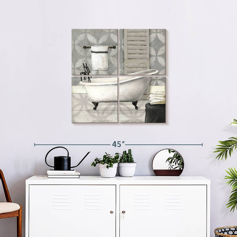 Lilie Gray Bath I