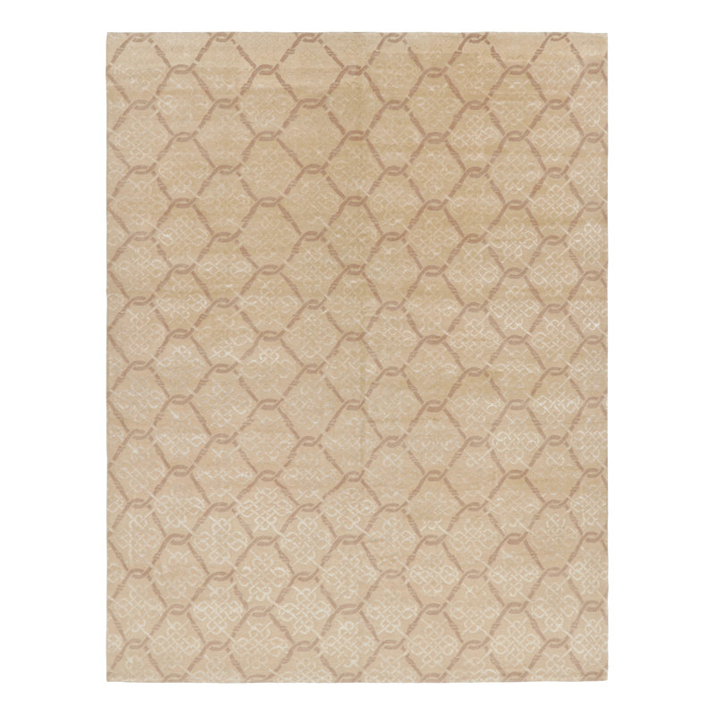 Hand Knotted Wool Rug