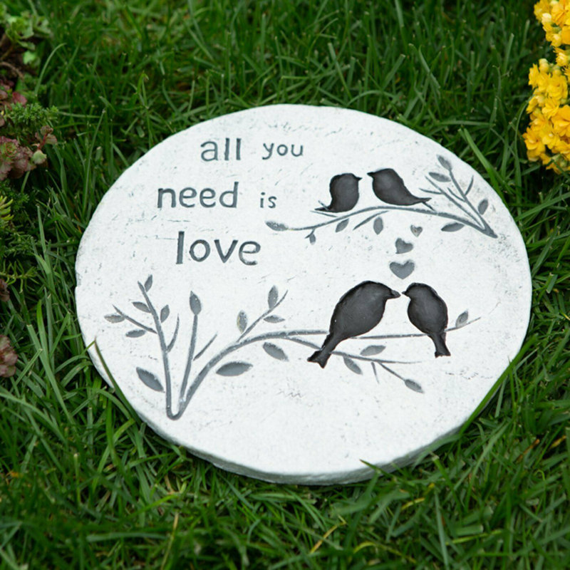 Ariyah Weather Resistant Ceramic Stepping Stone
