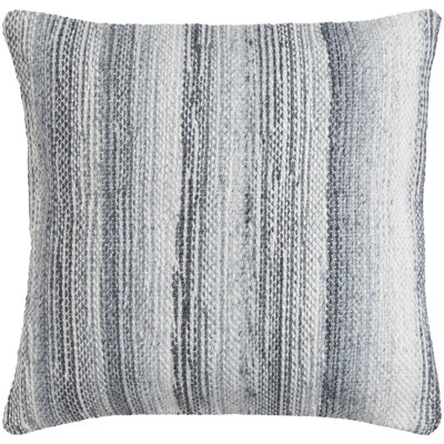 Terrain Striped Outdoor Reversible Throw Pillow