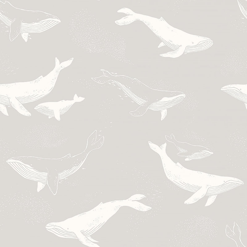 Boråstapeter Whales Wallpaper