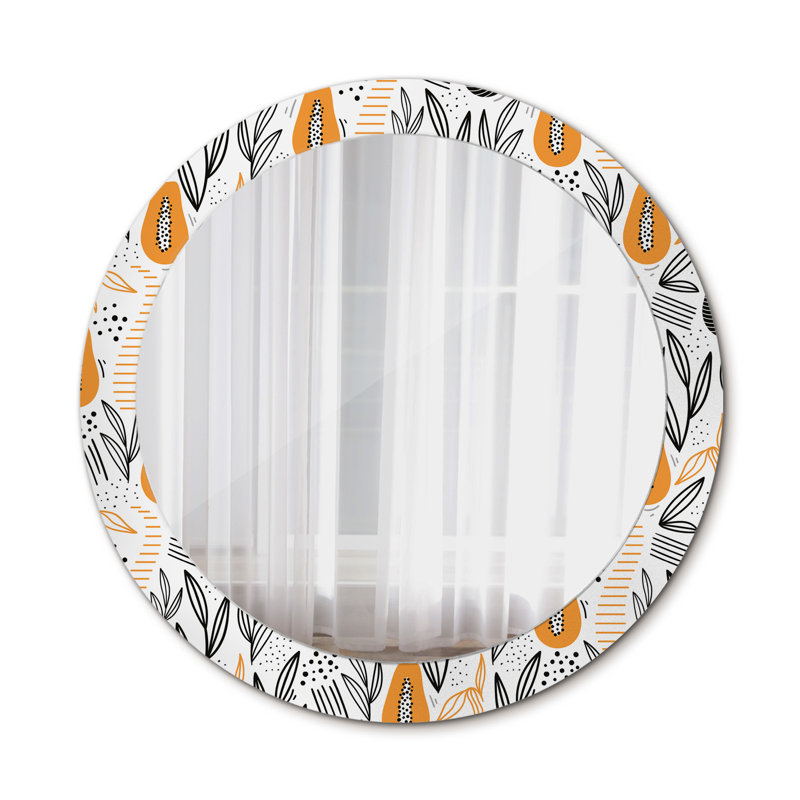 Huldar Glass Flat Wall Mirror