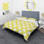 Ensemble de housse de couette White Bold Dots Ikat-741799154