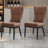 Modern Upholstered Dining Chair with Metal Frame-46129431