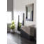 Miroir géométrique en bois-64375295-64375296