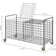 2-Compartment Metal Sports Rack Cart