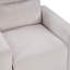 Fauteuil inclinable classique rembourré de 83 cm de large avec pieds en bois massif-1978110600