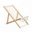 Chaise tissée avec corde tissée à la main pour le patio