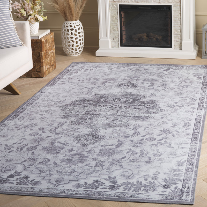 Shaelan Performance Machine Washable Oriental Rug, Rectangle 5' x 8'
