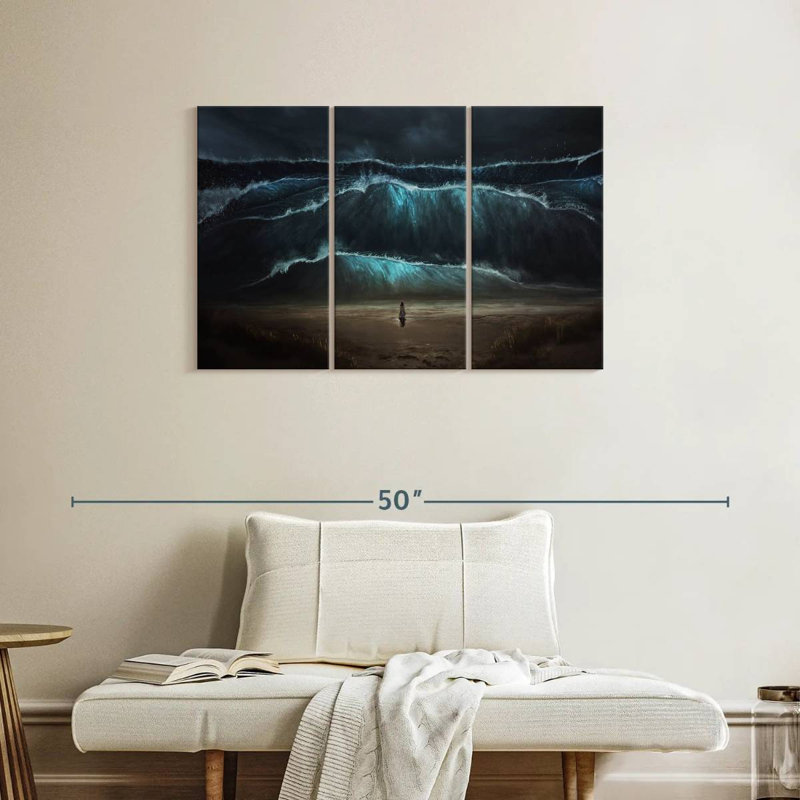 Gillard Tidal Wave, 24" H x 38" W