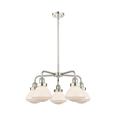 Almarosa 5 - Light Glass Dimmable Chandelier