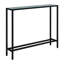 Lathem Narrow Long Console Table with Mirrored Top-1252914959-1252914956