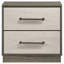 Table de chevet 2 tiroirs Edmondson