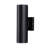 Black Cylinder Outdoor Wall Light Waterproof Aluminum-74015002