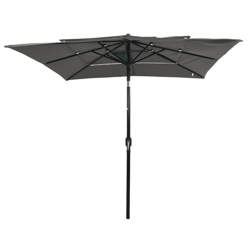 Lilyanna Market Parasol, Anthracite