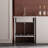 Stainless Steel Utility Sink, Freestanding Single Bowl with Backsplash & Shelf, Heavy Duty Basin for Laundry