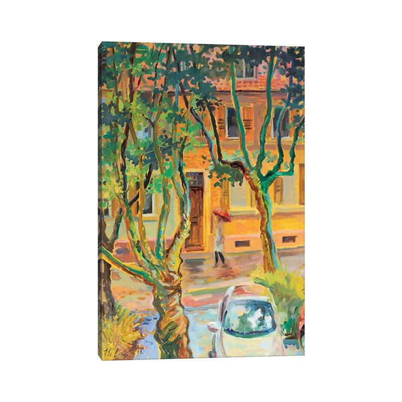 From My Window by Katharina Valeeva - Wrapped Canvas Painting, 20.32 cm H x 30.48 cm W
