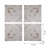 S/4  Wooden Square Wall Panels