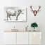 Study of a Bull by Jean Bernard - Wrapped Canvas Drawing - Wrapped Canvas-55318428
