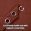 Linen Blackout Eyelet Curtains - Thermal Insulated Room Darkening Window Panels-122906847-122473027