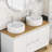 Bathroom Vessel Sink 15.7" x 5,.7" Round Bowl Sink, Bathroom Countetop Round White Vanity Sink Basin,Ceramic Basin,Glossy
White