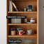 Buffet de rangement multifonctionnel semi-ouvert