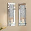 Ensemble de 2 bougeoirs muraux en cristal Crystal Crush Diamond