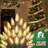204" Halloween & Christmas Decorative 50-Bulb LED String Lights, Outdoor Waterproof, Reusable-1739125063