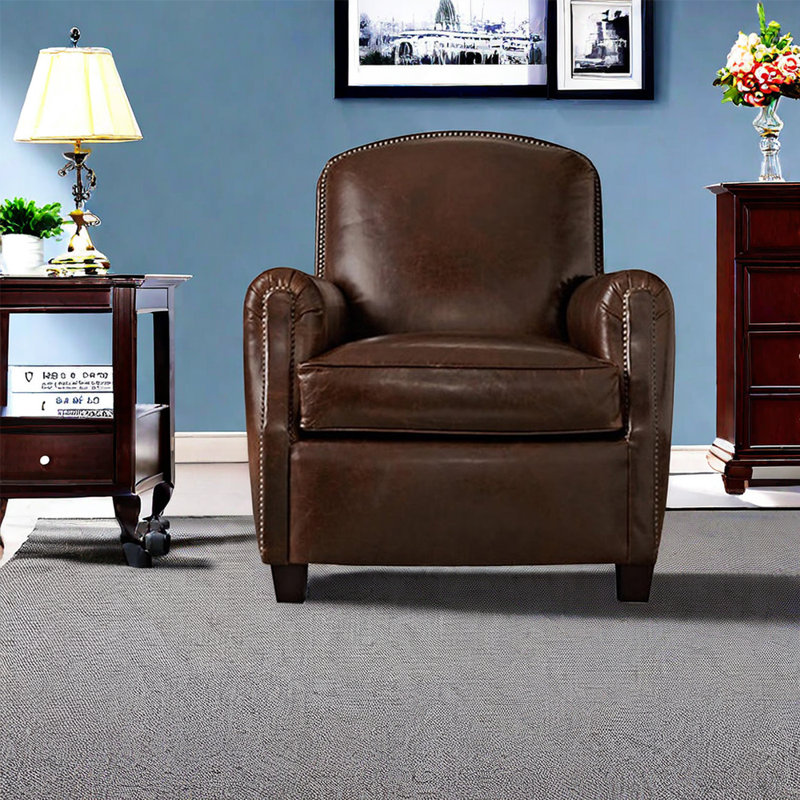 Fauteuil inclinable en simili cuir Savya