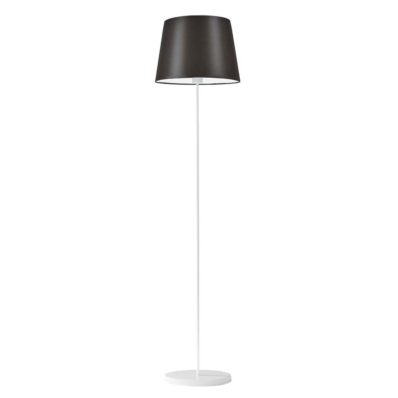 Artimus 162.5cm Traditional Floor Lamp, Brown, White