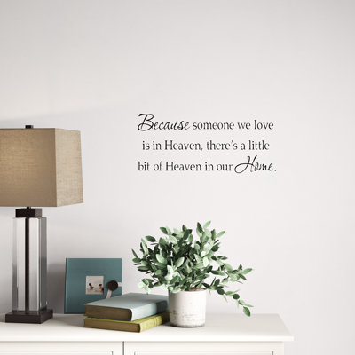 Downen Text & Numbers Wall Decal