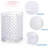 Transparent Bathroom Accessory Set